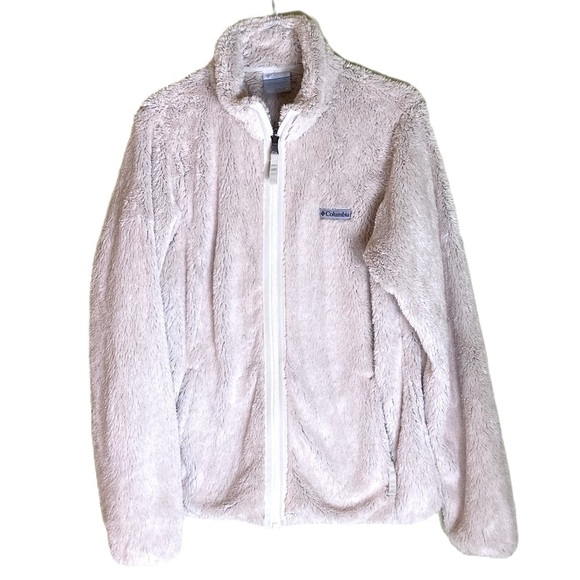 Columbia Jackets & Blazers - Columbia Women’s Cream Colored Sherpa Jacket Size Medium
